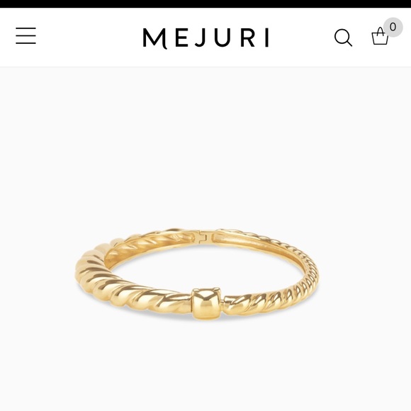 Mejuri Croissant Dome Bracelet - Picture 3 of 7